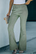 High Rise Bell Bottom Denim Pants